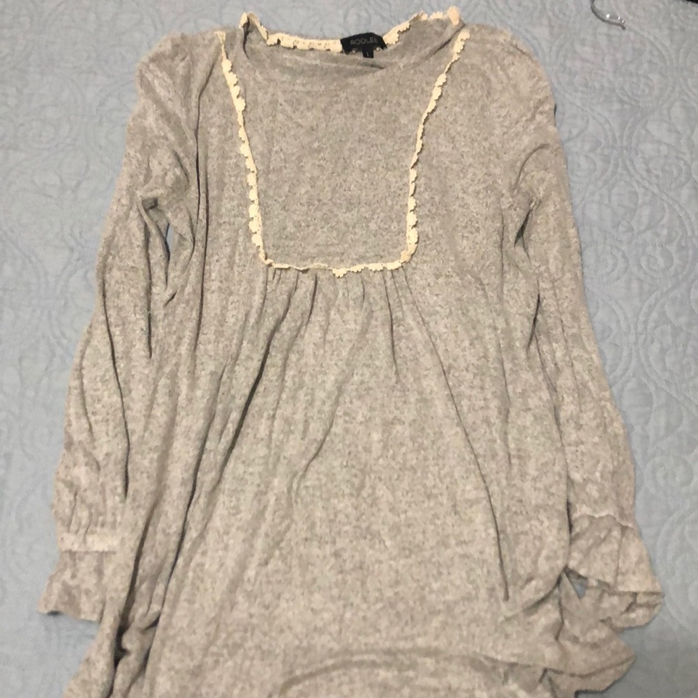 Roolee knit top size large